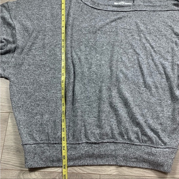 Free People Flaunt It Cold Shoulder Baloon Sleeve Long Sleeve Sweater Top - Picture 10 of 10